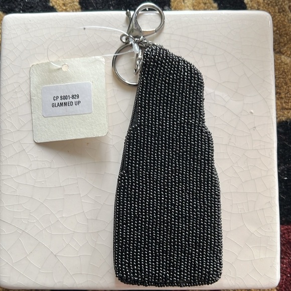 Mary Frances Beaded Coin Purse Easy Open Lobster-Claw Clasp Key Ring NWTs - Picture 8 of 14